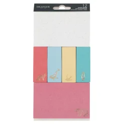 Bullet Journal|Accessoires*Draeger Paris 12 blocs de Sticky notes - Animaux