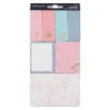 Bullet Journal|Accessoires*Draeger Paris 12 blocs de Sticky notes - pastel, fleurs