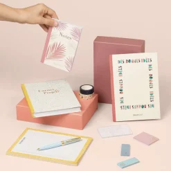 Bullet Journal|Accessoires*Draeger Paris 12 blocs de Sticky notes - pastel, fleurs