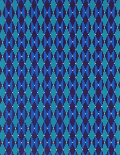 Papier Unitaire*Draeger Paris 6 feuilles de papier recyclé Bleu Violet