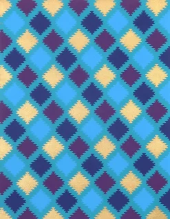 Papier Unitaire*Draeger Paris 6 feuilles de papier recyclé Bleu Violet