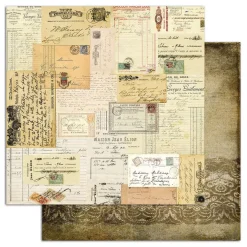 Papier Unitaire*Draeger Paris 10 feuilles imprimées Le Temps des secrets