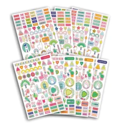 Stickers Muraux|Stickers D'organisation*Draeger Paris 500 mini-stickers Oh lama