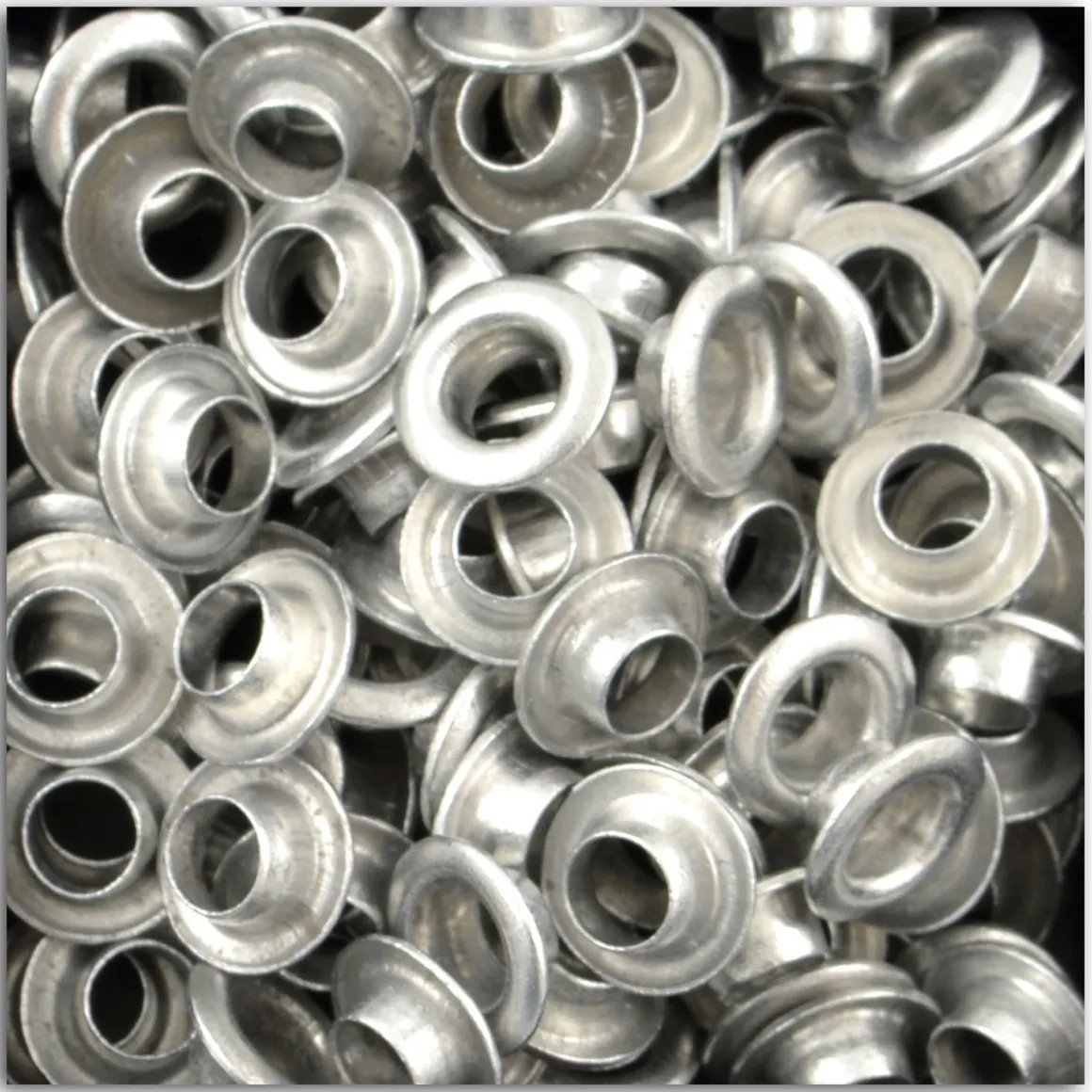 Accessoires & Outils De Diy*Draeger Paris 100 oeillets ronds 3/16 - Argent