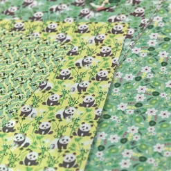 Papier Unitaire*Draeger Paris 100 papiers imprimé Origami Kyoto - 15x15 cm