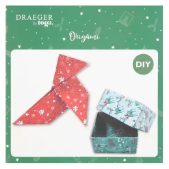 Papier Unitaire*Draeger Paris 100 papiers Origami - Noël des rennes