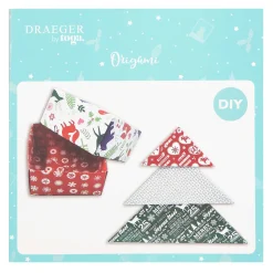 Papier Unitaire*Draeger Paris 100 papiers Origami - Noël Scandinave