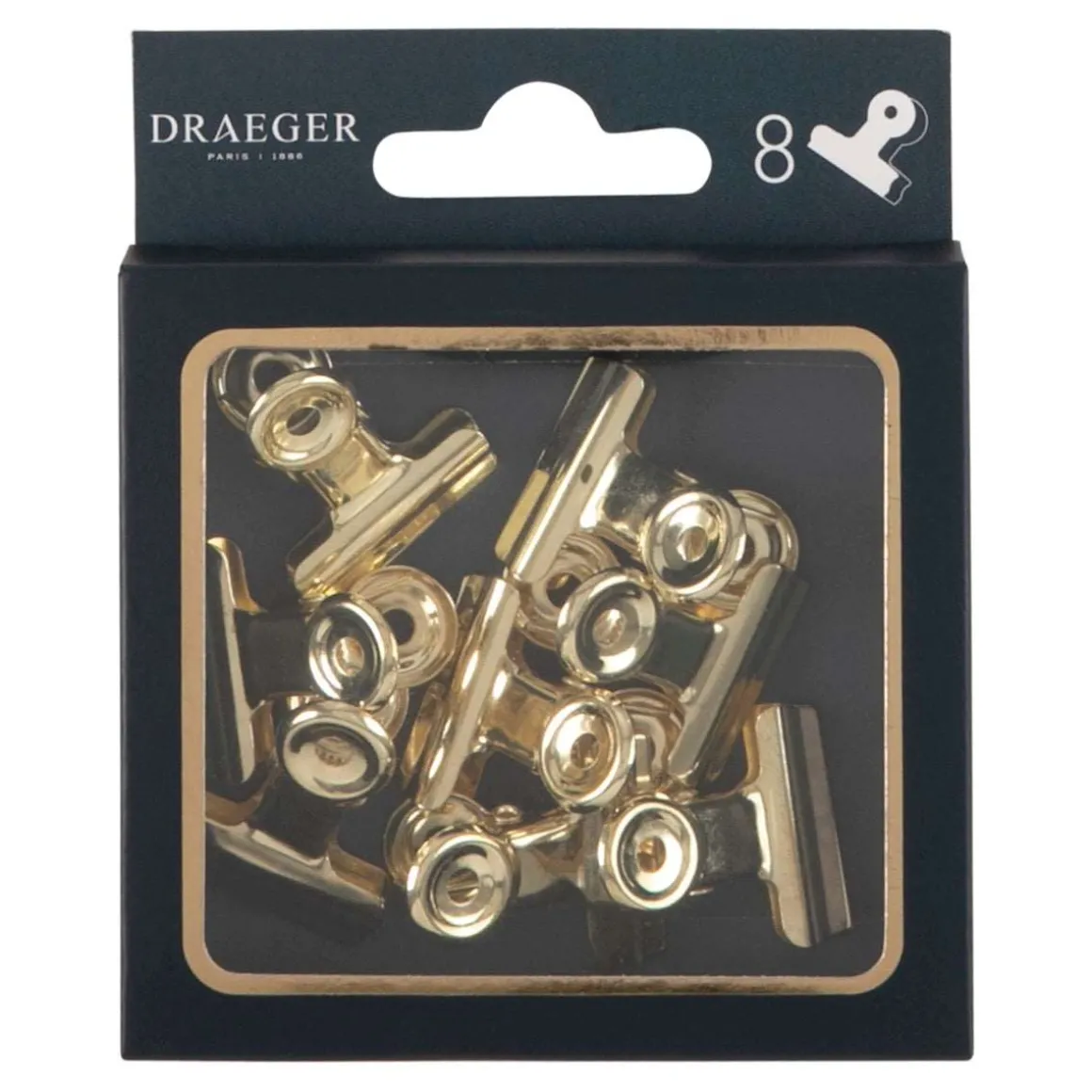 Accessoires & Outils De Diy*Draeger Paris 8 pinces dorées