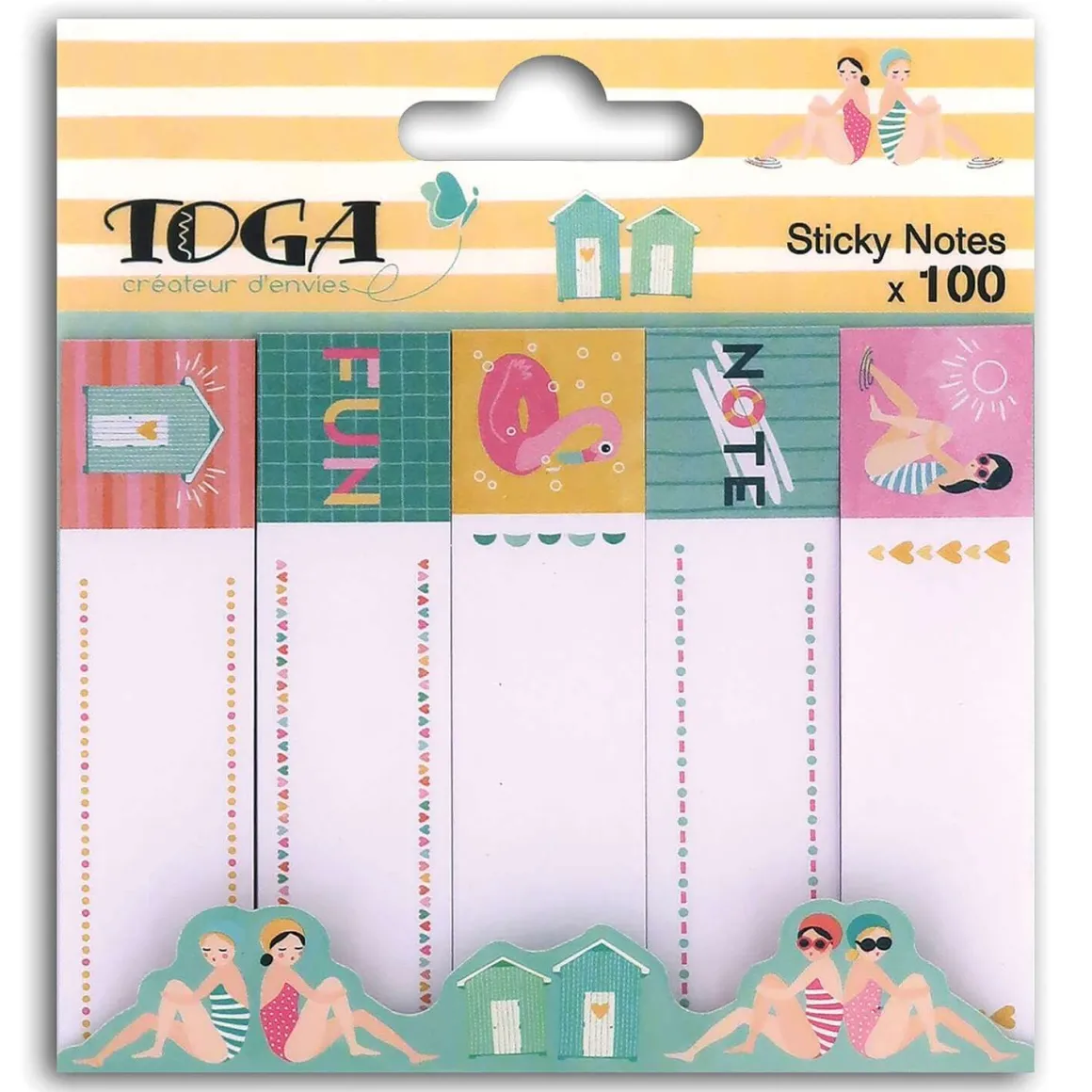 Bullet Journal|Accessoires*Draeger Paris 100 sticky notes Baigneuses