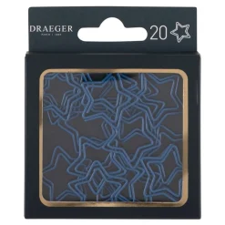 Accessoires & Outils De Diy*Draeger Paris 20 trombones étoiles bleu marine