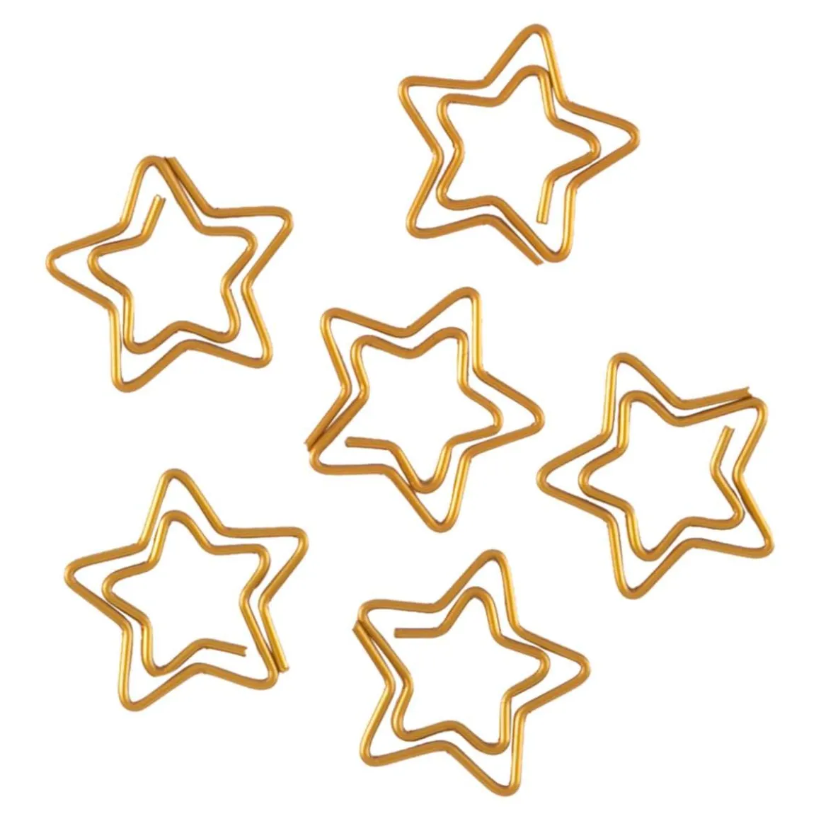 Accessoires & Outils De Diy*Draeger Paris 20 trombones étoiles dorées