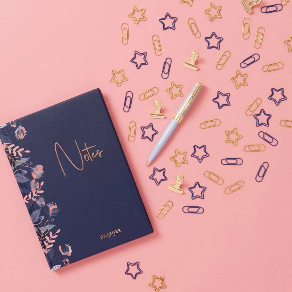 Accessoires & Outils De Diy*Draeger Paris 20 trombones étoiles dorées