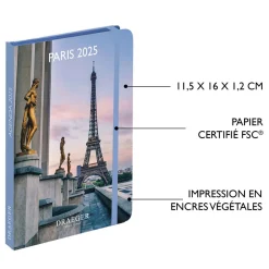 Agendas*Draeger Paris Agenda de Poche 2025