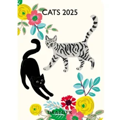 Agendas*Draeger Paris Agenda de Poche 2025 - Chats Blancs