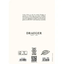 Agendas*Draeger Paris Agenda de Poche 2025 - Chats Blancs