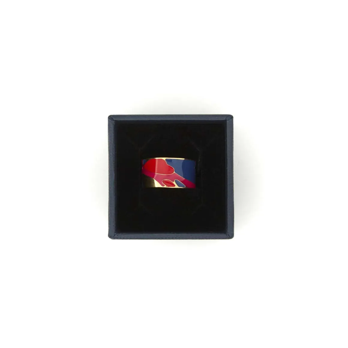 Bagues*Draeger Paris Bague Email RIO Fleurs