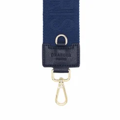 Bandoulieres De Sac*Draeger Paris Bandoulière Pour Sac - Bleu Uni