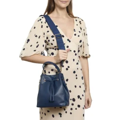 Bandoulieres De Sac*Draeger Paris Bandoulière Pour Sac - Bleu Uni