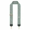 Bandoulieres De Sac*Draeger Paris Bandoulière Pour Sac - Motif Chevron Vert