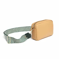 Bandoulieres De Sac*Draeger Paris Bandoulière Pour Sac - Motif Chevron Vert