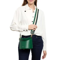 Bandoulieres De Sac*Draeger Paris Bandoulière Pour Sac - Tricolore Vert