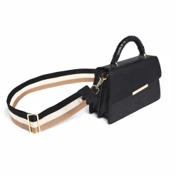 Bandoulieres De Sac*Draeger Paris Bandoulière Pour Sac - Tricolore Noir