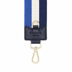 Bandoulieres De Sac*Draeger Paris Bandoulière Pour Sac - Tricolore Bleu