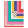 Organiseurs*Draeger Paris Bloc-notes - To do list - arc-en-ciel géométrique