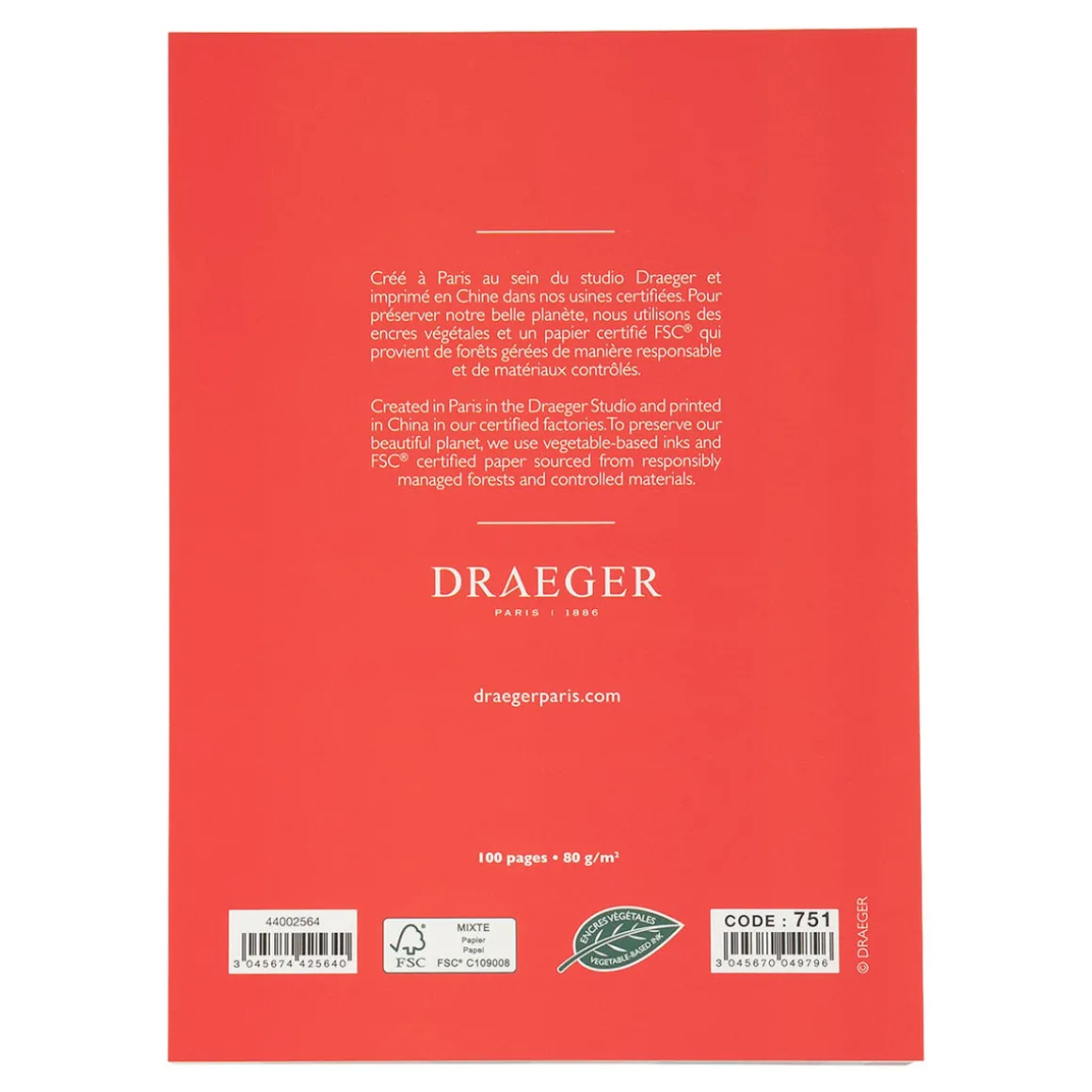 Organiseurs*Draeger Paris Bloc-notes - To do list - arc-en-ciel géométrique