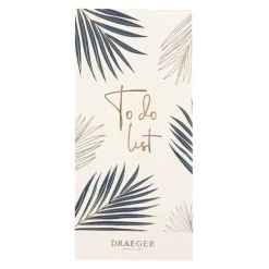 Organiseurs*Draeger Paris Bloc-notes - To do list - ivoire