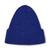 Bonnets*Draeger Paris Bonnet côtelé - bleu roi