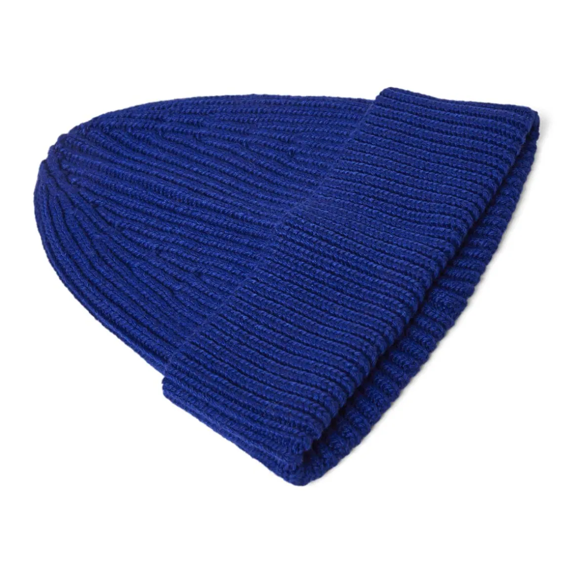 Bonnets*Draeger Paris Bonnet côtelé - bleu roi