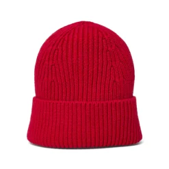 Bonnets*Draeger Paris Bonnet côtelé - rouge