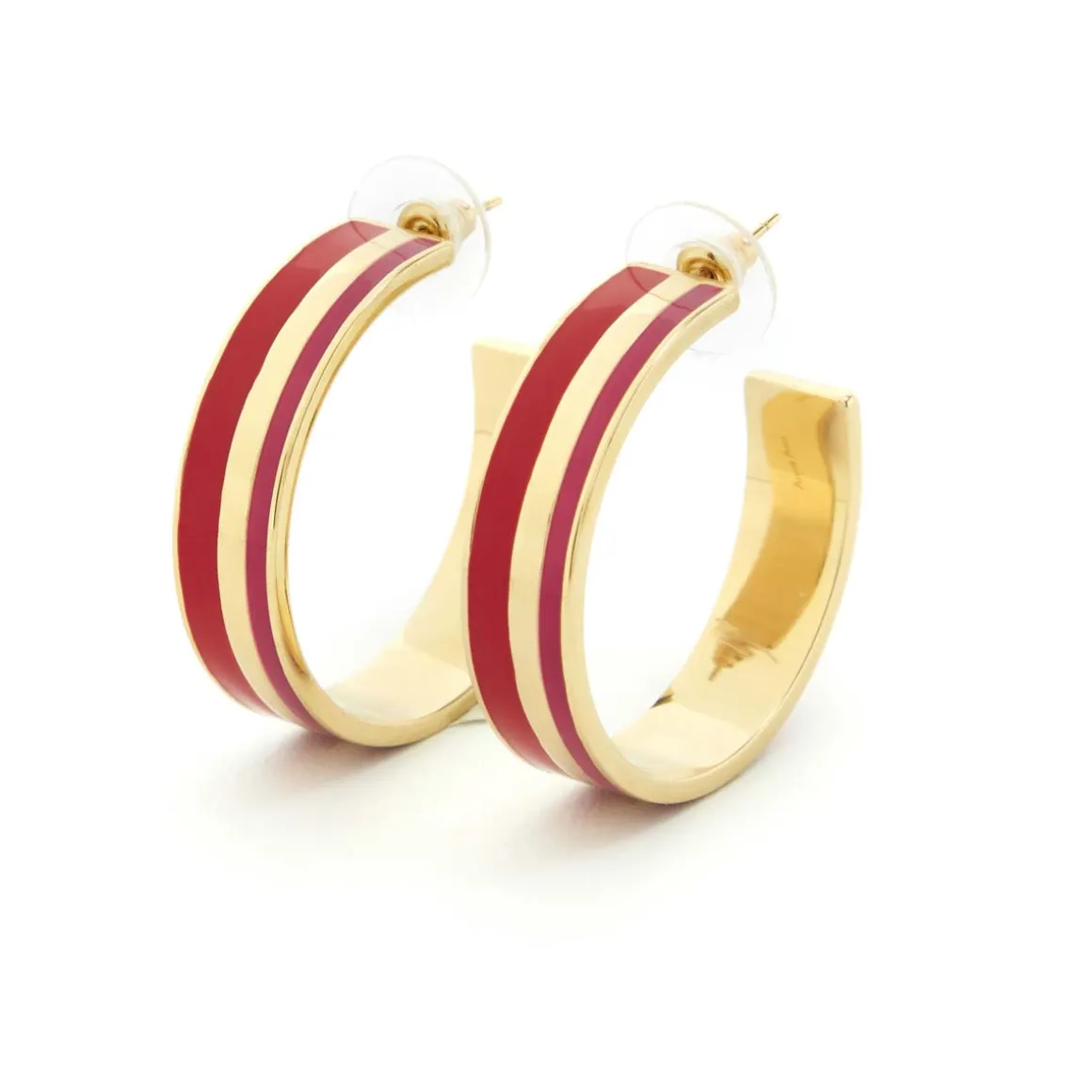 Boucles D'oreilles*Draeger Paris Boucles d'Oreilles Email - Plusieurs Coloris