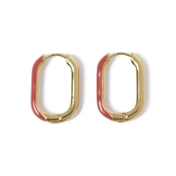 Boucles D'oreilles*Draeger Paris Boucles d'oreilles émail épice