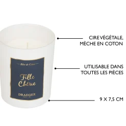 Bougies & Photophores*Draeger Paris Bougie cadeau - Fille Chérie