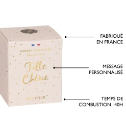 Bougies & Photophores*Draeger Paris Bougie cadeau - Fille Chérie