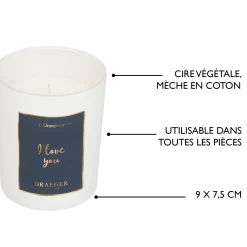 Bougies & Photophores*Draeger Paris Bougie cadeau - I love you
