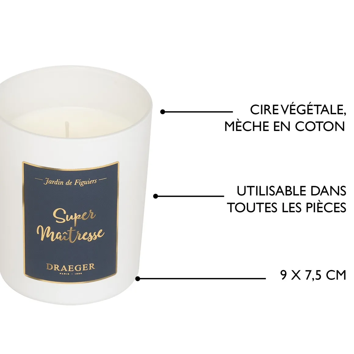 Bougies & Photophores*Draeger Paris Bougie cadeau - Super Maîtresse