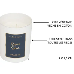 Bougies & Photophores*Draeger Paris Bougie cadeau - Super Sœur