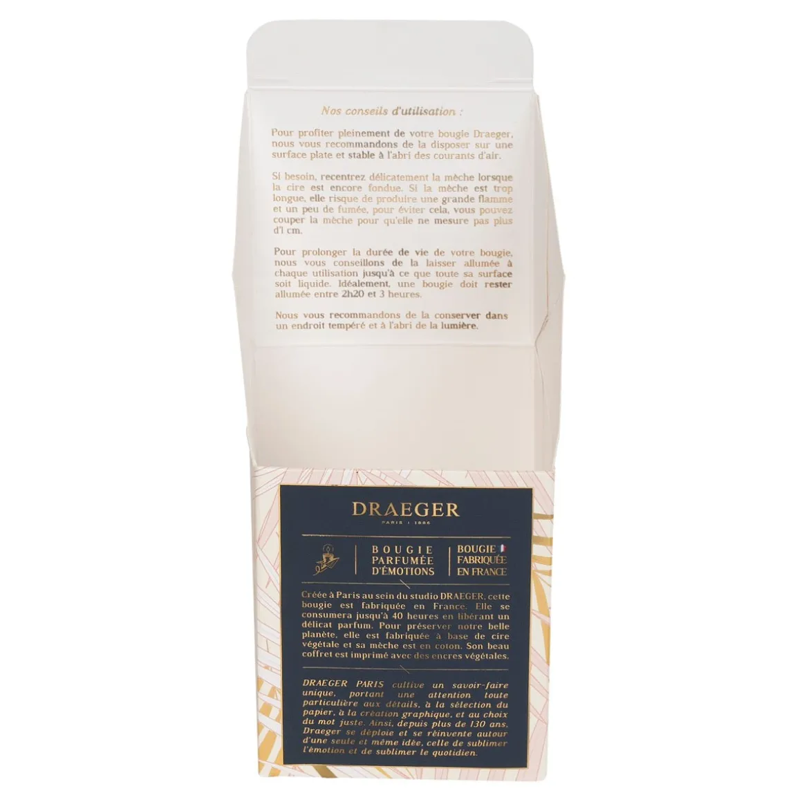 Bougies & Photophores*Draeger Paris Bougie cadeau amour