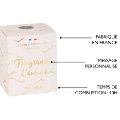 Bougies & Photophores*Draeger Paris Bougie cadeau amour
