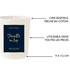 Bougies & Photophores*Draeger Paris Bougie cadeau famille