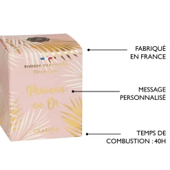 Bougies & Photophores*Draeger Paris Bougie cadeau famille