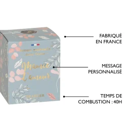 Bougies & Photophores*Draeger Paris Bougie cadeau famille