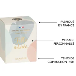 Bougies & Photophores*Draeger Paris Bougie cadeau famille