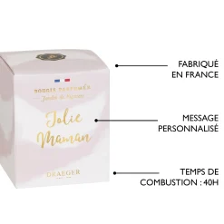 Bougies & Photophores*Draeger Paris Bougie cadeau famille