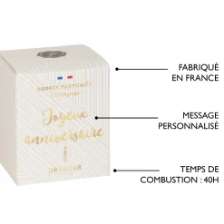 Bougies & Photophores*Draeger Paris Bougie cadeau occasion