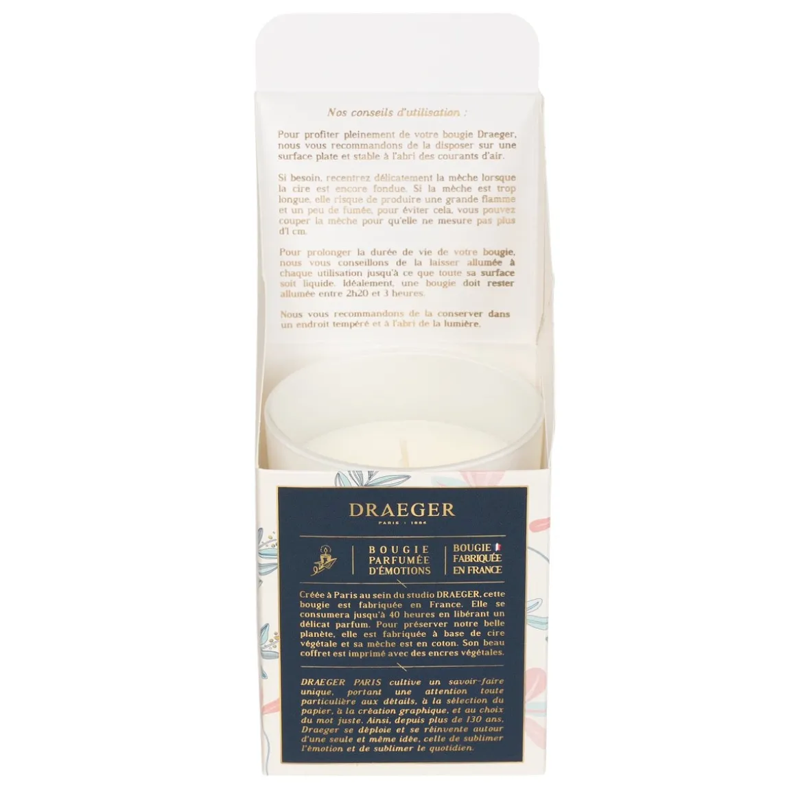 Bougies & Photophores*Draeger Paris Bougie cadeau remerciement