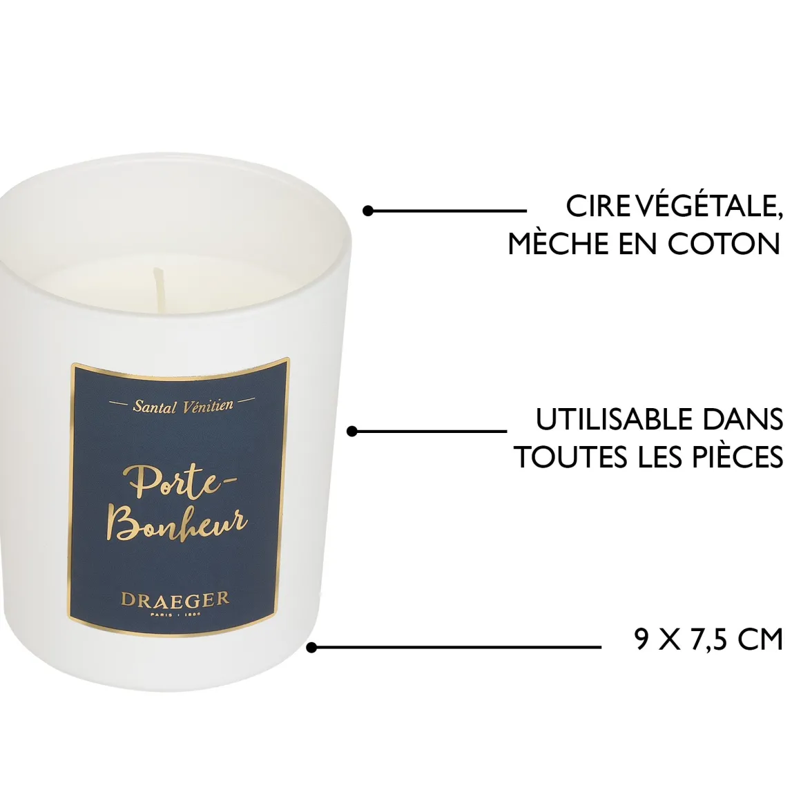 Bougies & Photophores*Draeger Paris Bougie cadeau remerciement